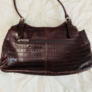 MAXX Brown Leather Bag